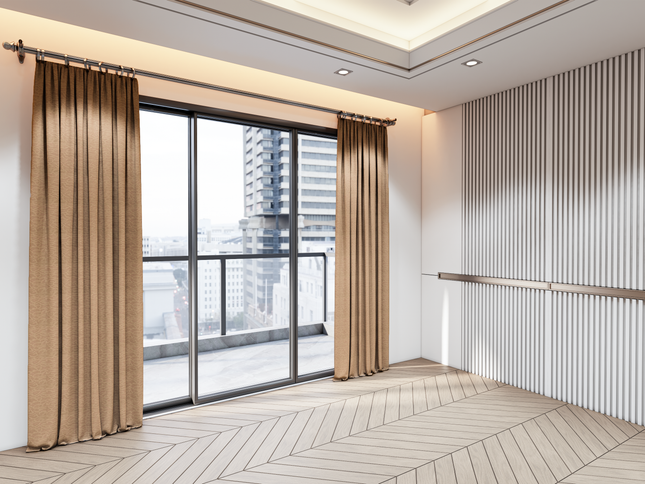 Brown Colour Textured Velvet Flock Easy Clean Sofa, Chair and Curtain Fabric