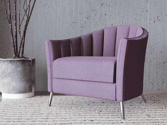 Pink Colour Textured Velvet Flock Easy Clean Sofa, Chair and Curtain Fabric