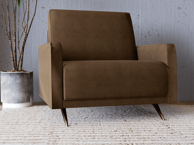 Light Brown Colour Textured Velvet Flock Easy Clean Sofa, Chair and Curtain Fabric