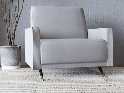 Silver Grey Colour Textured Velvet Flock Easy Clean Sofa, Chair and Curtain Fabric