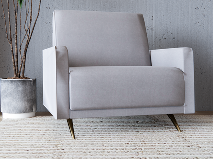 Silver Grey Colour Textured Velvet Flock Easy Clean Sofa, Chair and Curtain Fabric