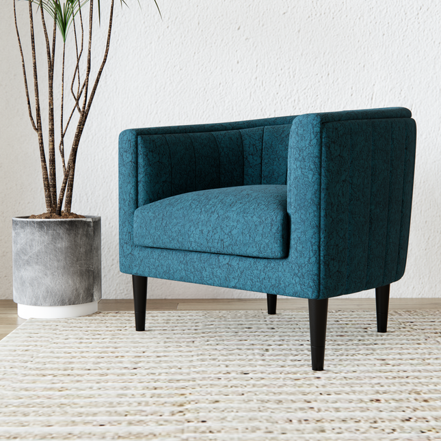Turquoise Colour Textured Velvet Flock Easy Clean Sofa and Chair Fabric