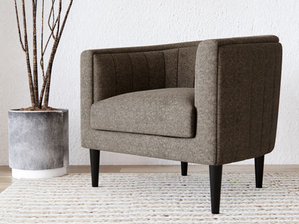 Light Olive Beige Colour Textured Velvet Flock Easy Clean Sofa and Chair Fabric