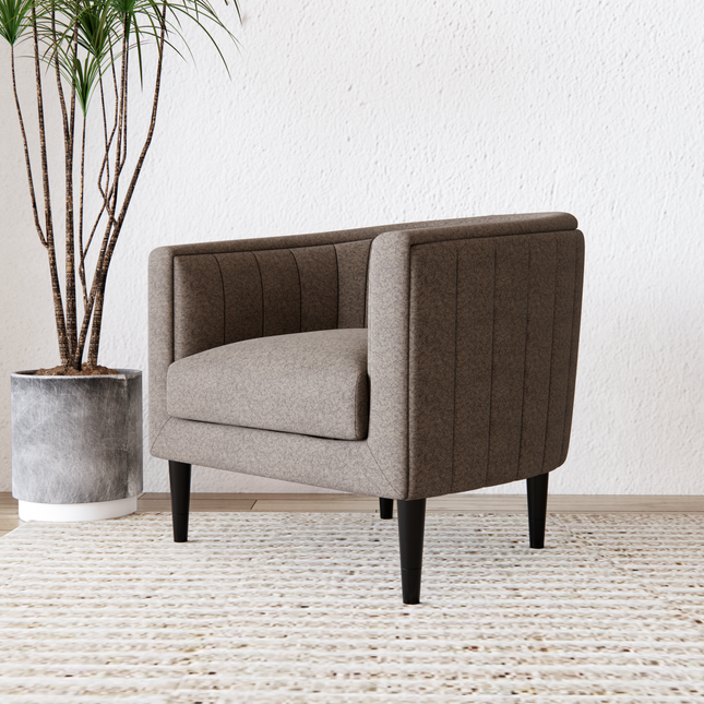 Beige Colour Textured Velvet Flock Easy Clean Sofa and Chair Fabric