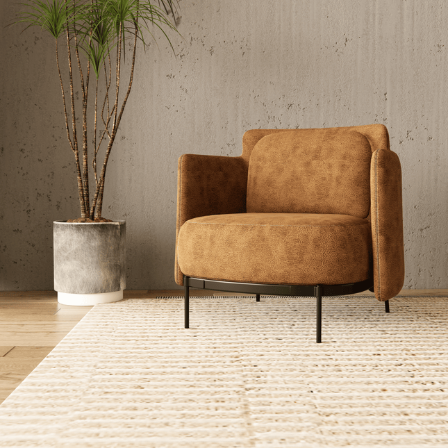 Mustard Yellow Colour Leather Texture Suede Sofa and Chair Fabric