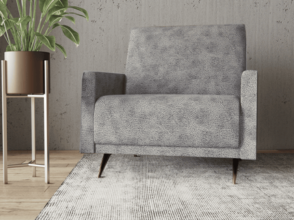 Cement Grey Colour Leather Texture Suede Sofa and Chair Fabric