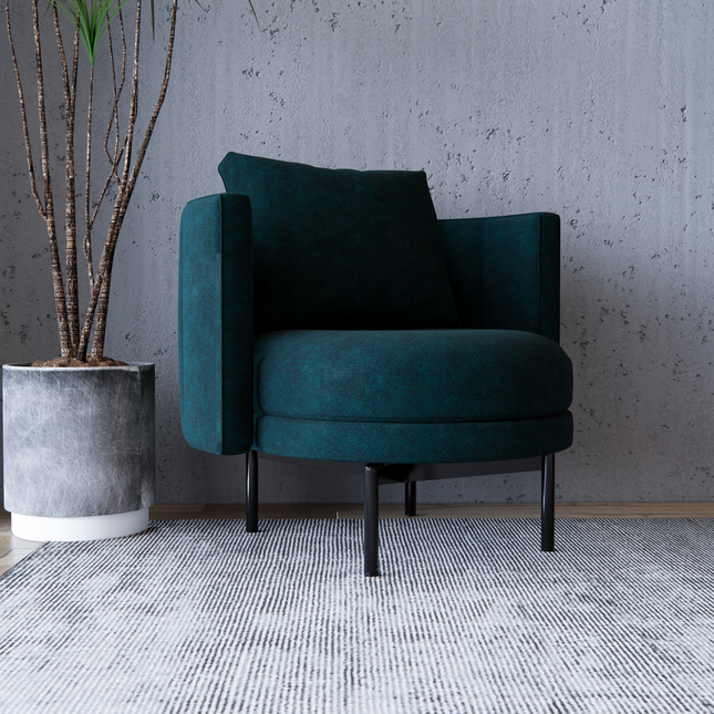 Dark Green Colour Plain Velvet Flock Easy Clean Sofa, Chair and Curtain Fabric