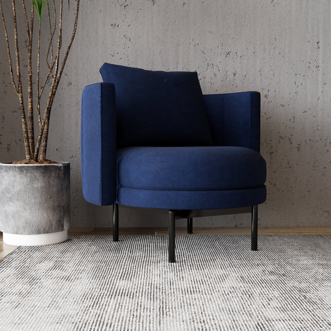 Royal Blue Colour Plain Velvet Flock Easy Clean Sofa, Chair and Curtain Fabric