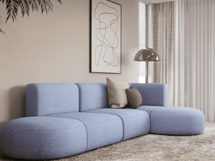 Silver Grey Colour Embossed Leaves Pattern Velvet Flock Easy Clean Sofa, Chair and Curtain Fabric