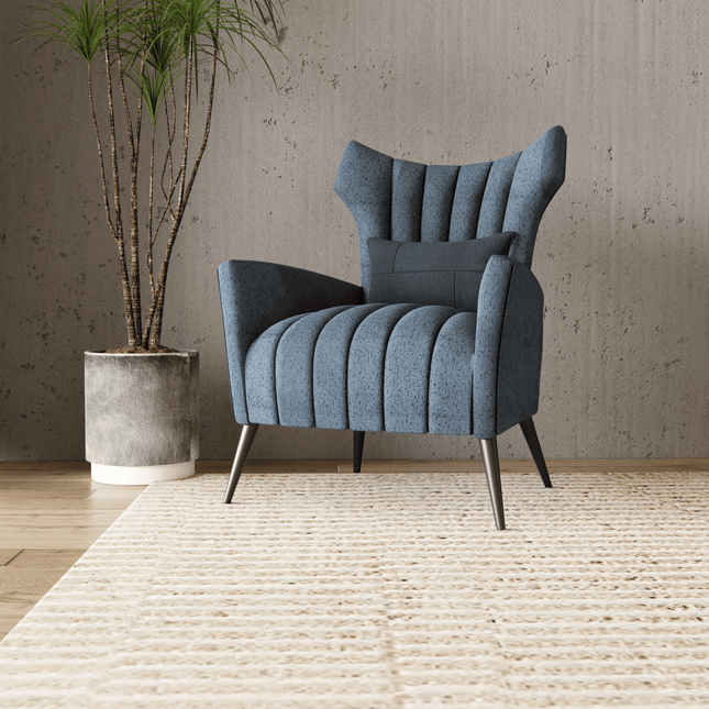 Blue Green Colour Textured Suede Sofa, Chair and Curtain Fabric