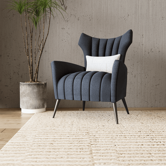 Medium Grey Colour Textured Suede Sofa, Chair and Curtain Fabric