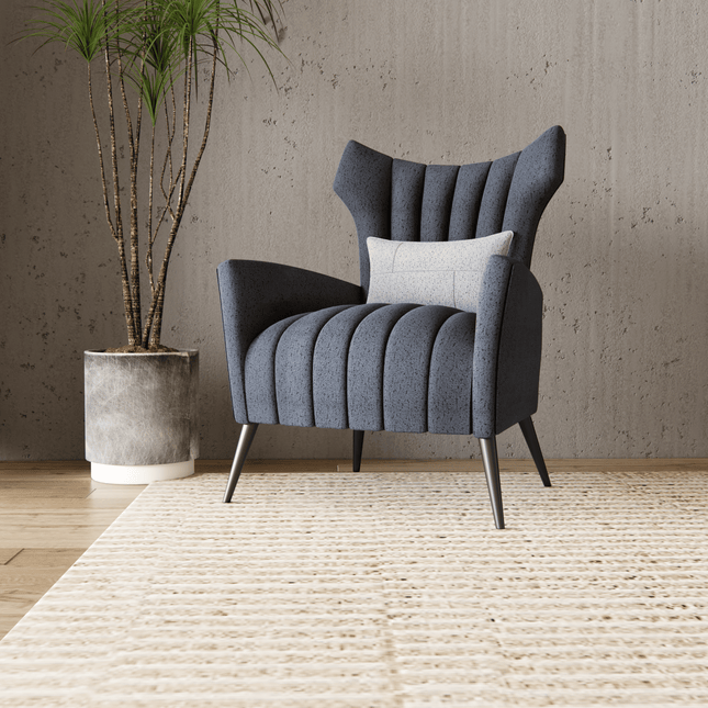 Stone Grey Colour Textured Suede Sofa, Chair and Curtain Fabric