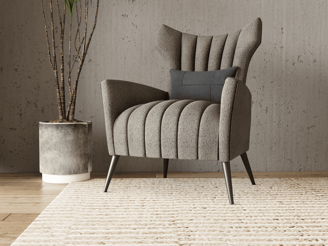 Brass Colour Textured Suede Sofa, Chair and Curtain Fabric