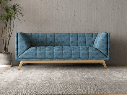 Seafoam Green Color Textured Suede Sofa, Chair and Curtain Fabric
