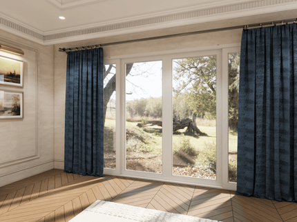 Blue Grey Colour Textured Suede Sofa, Chair and Curtain Fabric