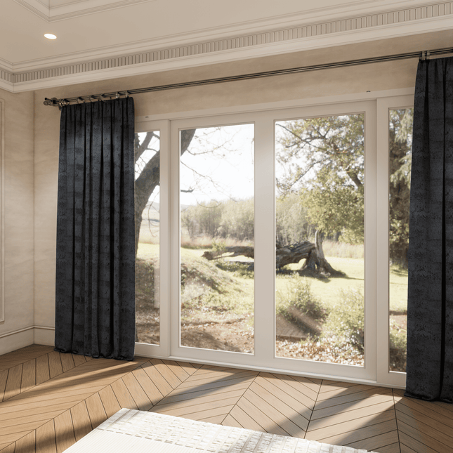 Medium Grey Colour Textured Suede Sofa, Chair and Curtain Fabric