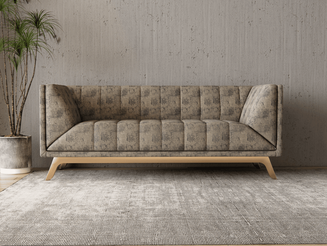 Brass Colour Textured Suede Sofa, Chair and Curtain Fabric