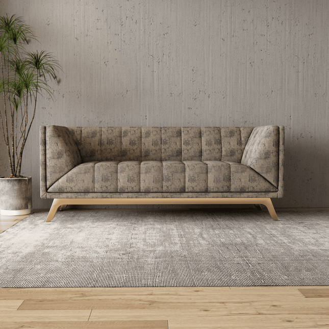 Brass Colour Textured Suede Sofa, Chair and Curtain Fabric