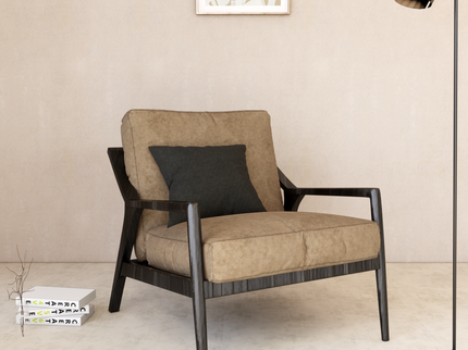 Light Brown Colour Textued Velvet Flock Easy Clean Sofa, Chair and Curtain Fabric