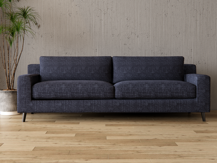 Dark Slate Gray Colour Textured Velvet Sofa and Chair Fabric