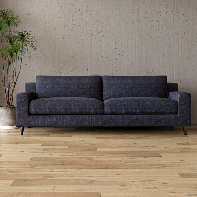Dark Slate Gray Colour Textured Velvet Sofa and Chair Fabric