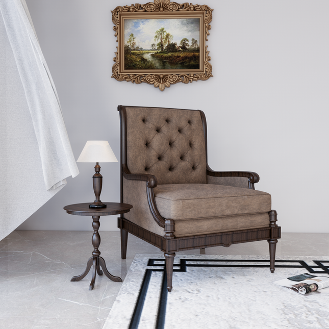 Light Brown Colour Brushed Textured Velvet Flock Easy Clean Sofa, Chair and Curtain Fabric