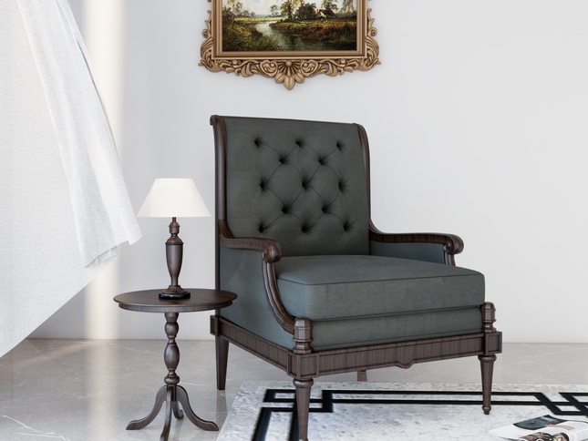 Cement Grey Colour Brushed Textured Velvet Flock Easy Clean Sofa, Chair and Curtain Fabric