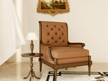 Peach Colour Brushed Textured Velvet Flock Easy Clean Sofa, Chair and Curtain Fabric