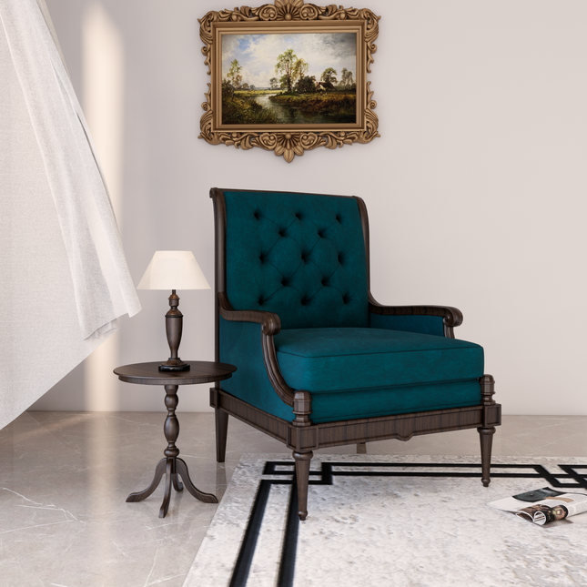 Turquoise Colour Brushed Textured Velvet Flock Easy Clean Sofa, Chair and Curtain Fabric