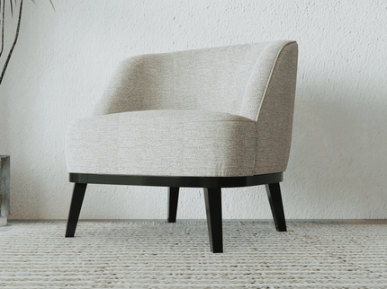 Light Stone Grey Woven Textured Water Repellent Sofa and Chair Fabric