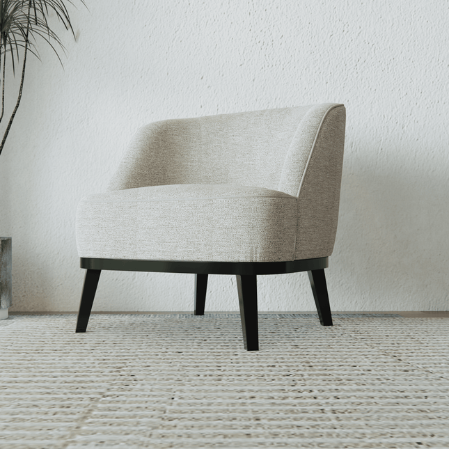 Light Stone Grey Woven Textured Water Repellent Sofa and Chair Fabric