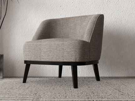 Grey Beige Woven Textured Water Repellent Sofa and Chair Fabric