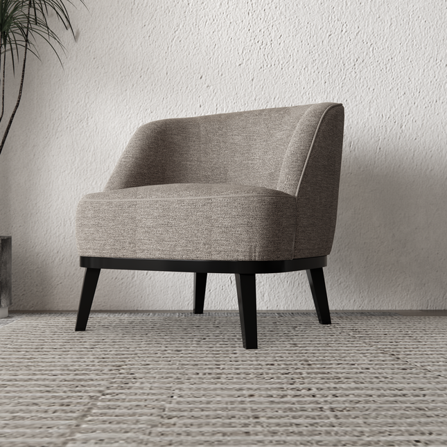 Grey Beige Woven Textured Water Repellent Sofa and Chair Fabric