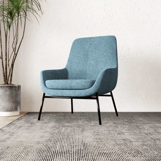 Light Turquoise Woven Textured Water Repellent Sofa and Chair Fabric